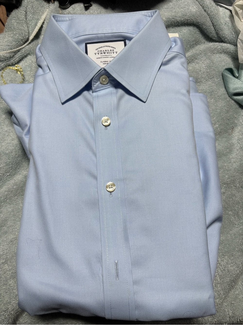 Charles Tyrwhitt Sky Blue Men's Dress Shirt